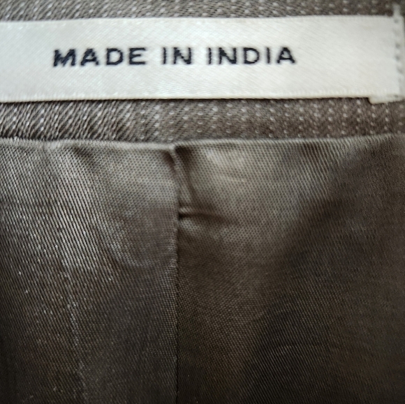 100%Wool Kenneth Cole Suite Blazer 44 / 38 Luxury Office Formal - Picture 11 of 14